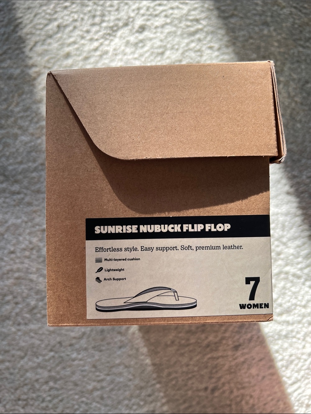 Bombas Sunrise Nubuck Flip Flop - pink - Picture 6 of 6